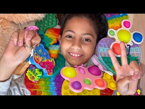 MINHA COLEÇÃO DE FIDGET TOYS PARTE 1