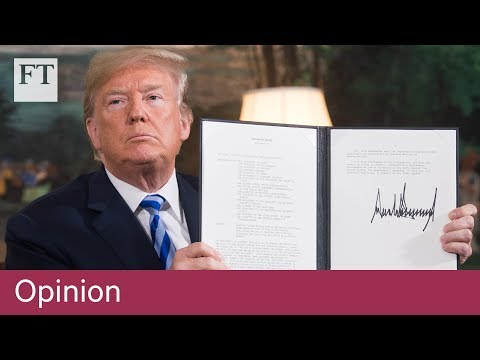 伊朗撤軍 "冷戰以來最大的跨大西洋破裂 (Iran pullout 'biggest transatlantic rupture since Cold war')