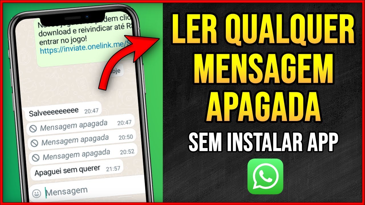 como ver mensagem apagada no WhatsApp