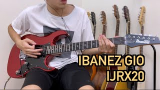 Video thumbnail for Sound Check: IBANEZ GIO IJRX20 (No Talking) by FTR Guitars