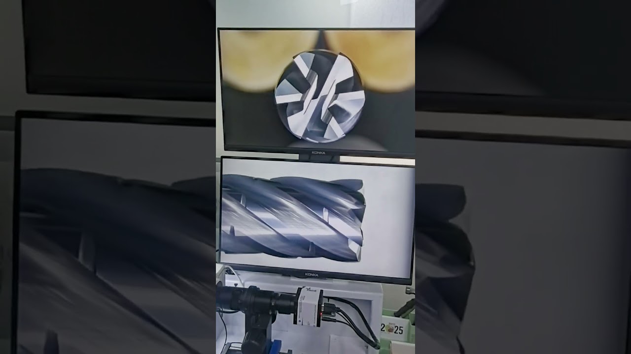 Carbide Milling Cutter with Chip Breaker #machine #cuttingtools#millingtools