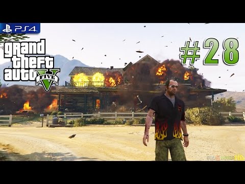 GTA V / GTA 5 - PS4 / XBOX ONE Walkthrough Next Gen Gameplay PART 28 Crystal Maze