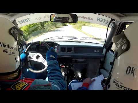 Tomo i Sreten Onboard 2 Zlatiborski reli ss6 Sirogojno