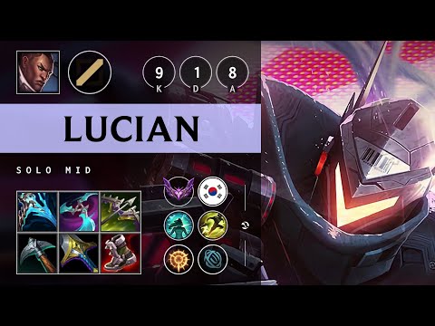 Lucian Mid vs Twisted Fate - KR Master Patch 25.21