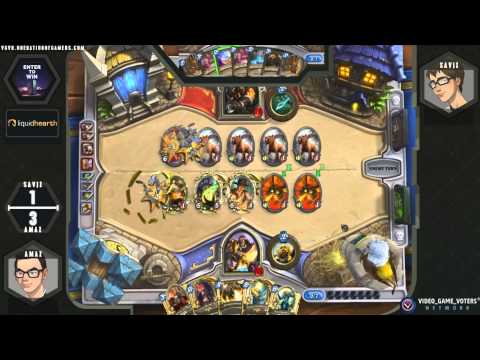 Hearthstone : VGVN Naxxramas Tournament Semi Finals - Amaz vs Savjz Game 5