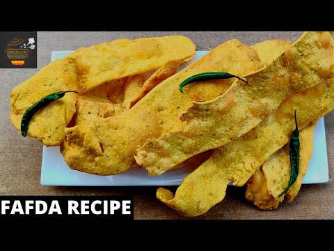 Fafda Recipe at Home | Crispy Fafda Recipe | Instant Indian Snacks