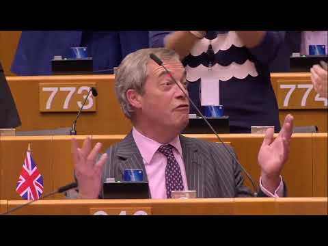 Nigel Farage Scolded by Mairead McGuinness Ahead of Brexit Day in European Parliament