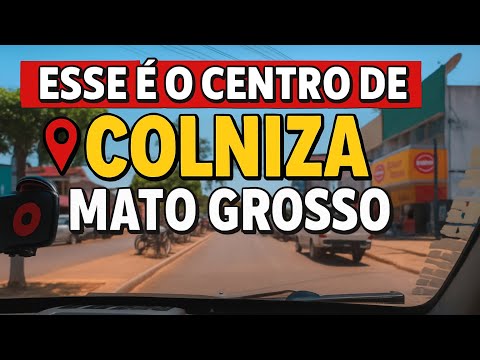 OLHA COMO ESTA FICANDO O CENTRO DE COLNIZA-MT…. #colniza #cidade #vlogs 