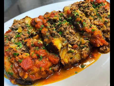How To Make Lebanese Sheikh El Mahshi (Stuffed Eggplant)