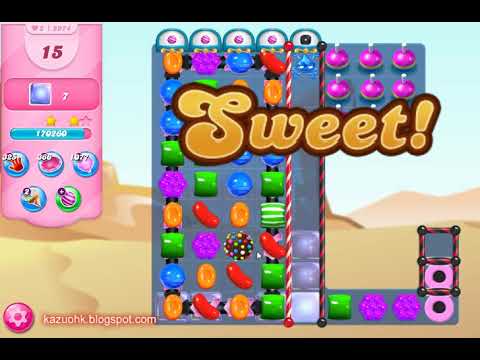 Candy Crush Saga Level 8974 (3 stars, No boosters)