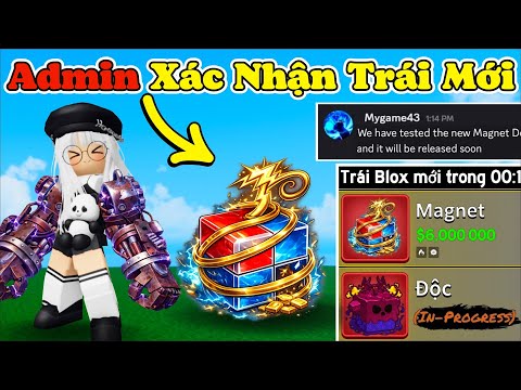 [BloxFruit] Chấn Động ADMIN Ra Mắt Trái Nam Châm Mới Và Sự Kiện Valetine Siu To