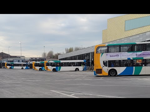 Christmas With Gareth 2020 Day 24: Buses At South Shields Interchange