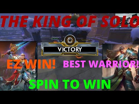 King Arthur's Triumphant Victory of the Solo Lane Conquest Smite