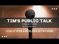 JW Public Talk Living Up To Our Name As Jehovah S Witnesses