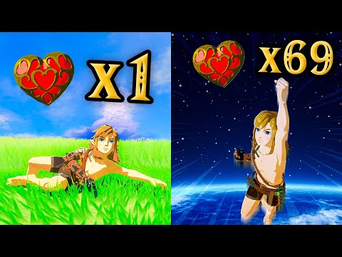 TotK, aber mit jedem Treffer springt Link HÖHER