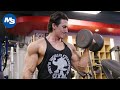 Sadik Hadzovic | Insane Arm Day | Tips For Massive Gains
