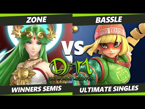DAT Monday Meltdown 229 Winners Semis - Zone (Palutena) Vs Bassle (Min Min) SSBU Ultimate Tournament