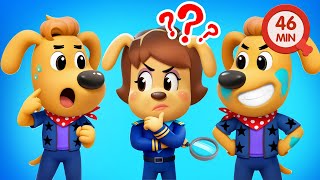 Which One Is the Real Sheriff? | Fun Story | Police Cartoon | Sheriff Labrador