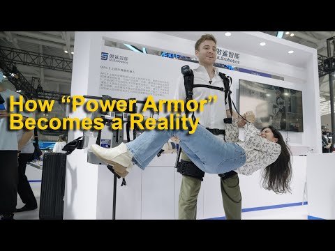 Transform into Hercules with the mighty back-support exoskeleton!