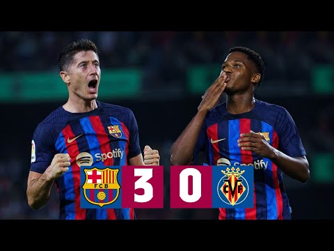 FC Barcelona 3-0 FC Villarreal