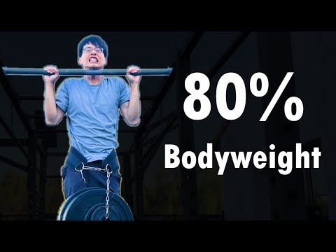 Average Pull Ups By Weight