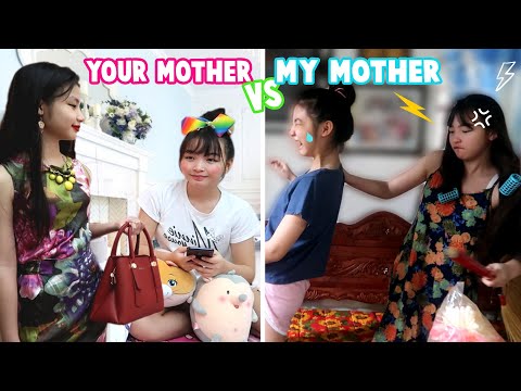 SOSYAL NA NANAY VS DI SOSYAL NA NANAY | ALA YOUR MOTHER VERSUS MY MOTHER | Aurea & Alexa
