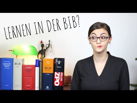 Bib vs. Homeoffice - RICHTIG lernen für's Jurastudium