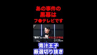 【削除覚悟】事件の黒幕はフ●テレビです。楽天の社長の時もそうでした。いつも黒幕はマスコミと警察です。ホリエモンの発言にヒカルと青汁王子も驚く。。。
