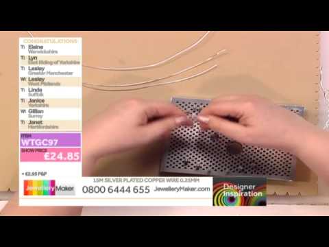 Learn How to Make Handmade Wirework Jewellery [Tutorial] - Jewellery Maker DI 17/03/14