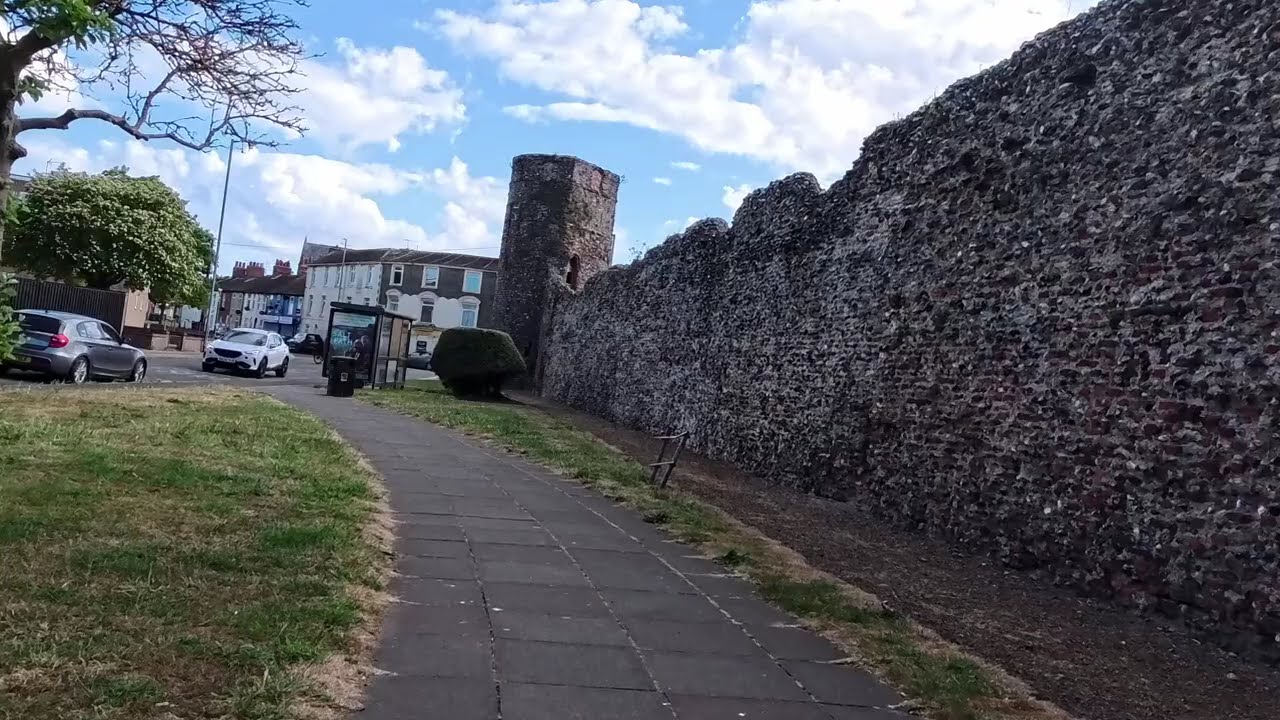Great Yarmouth Castle Wall