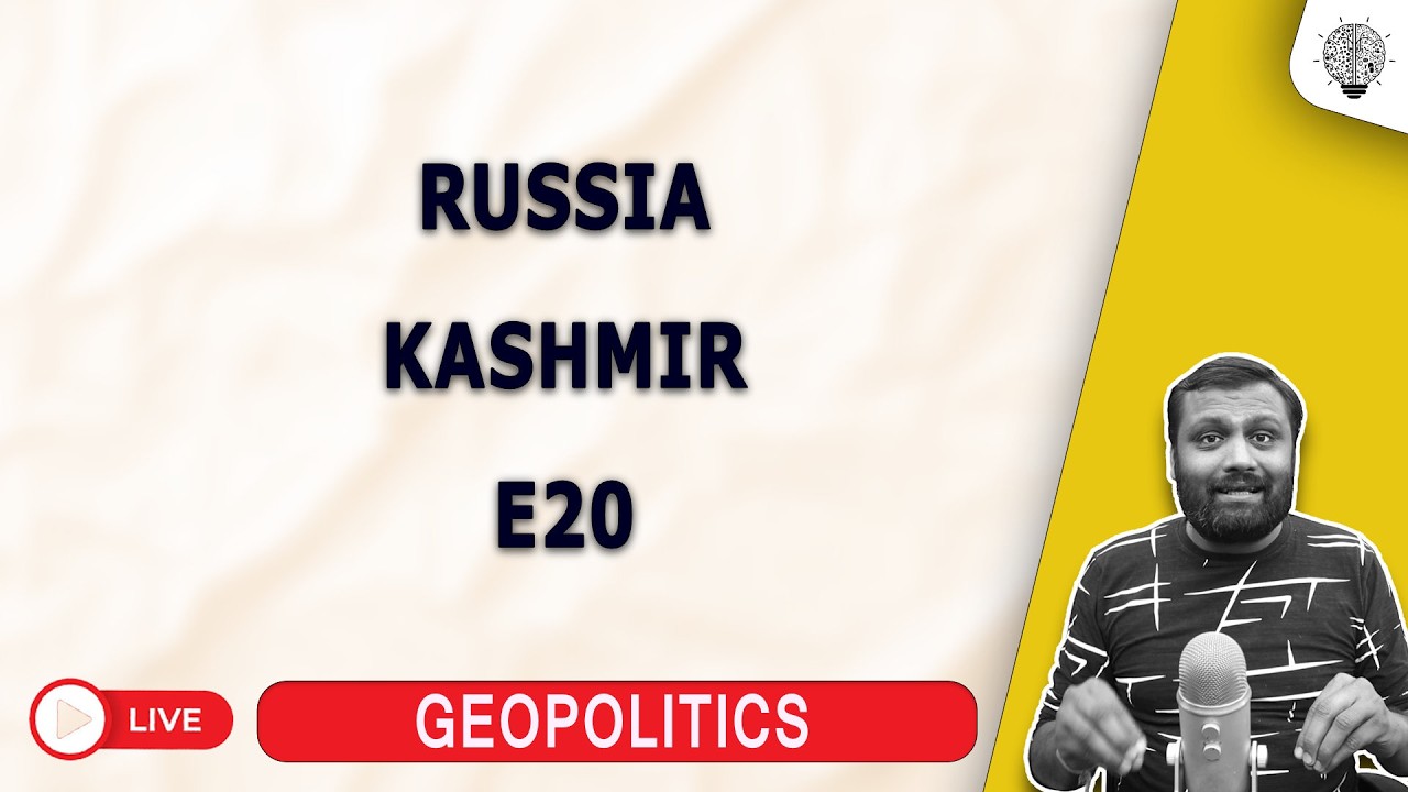 🔴 Live : Ukraine | Kashmir | E20