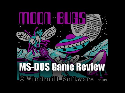 Moon Bugs - 1983 - MS-DOS Game review
