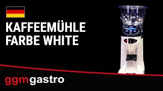 Moulin à café – 1 kg – 77 dB – Avec dosage automatique – Blanc