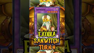 EXODIA IN TURN 0 !! |  Yu-Gi-Oh #shorts #yugioh