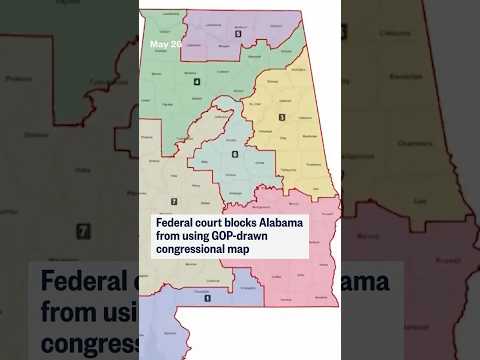 Federal court blocks Alabama from using GOP-drawn congressional map