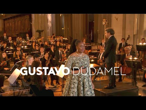 Gustavo Dudamel - Notre-Dame de Paris Reopening - Amazing Grace (Pretty Yende)
