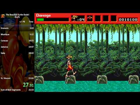 Greendog Speedrun in 21:49