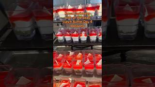 Royal Caribbean Icon of the Seas Lunch Buffet Desserts Day 4
