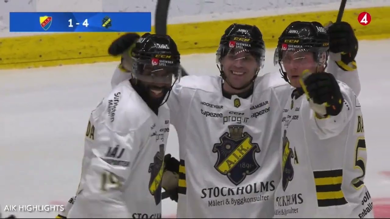 Djurgården - AIK | Hockeyallsvenskan 2024/25 Omgång 35