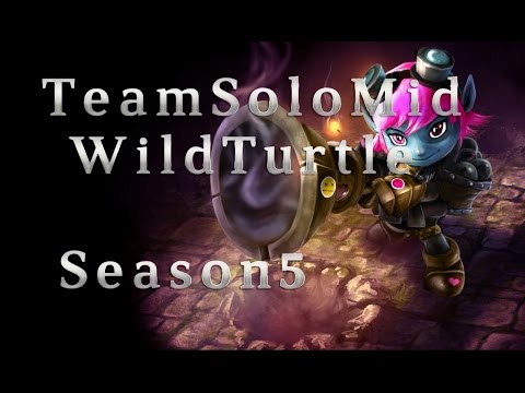 TSM WildTurtle Tristana Penta Kill ADC vs Ezreal Season 5 Patch 5.3 League of Legends LoL Pro SoloQ
