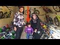 Buying a bicycle for Roya by Karim with his second wife