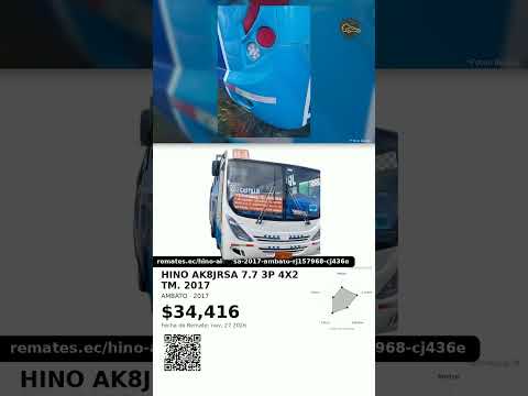 HINO Ak8Jrsa (2017) - $34,415.82