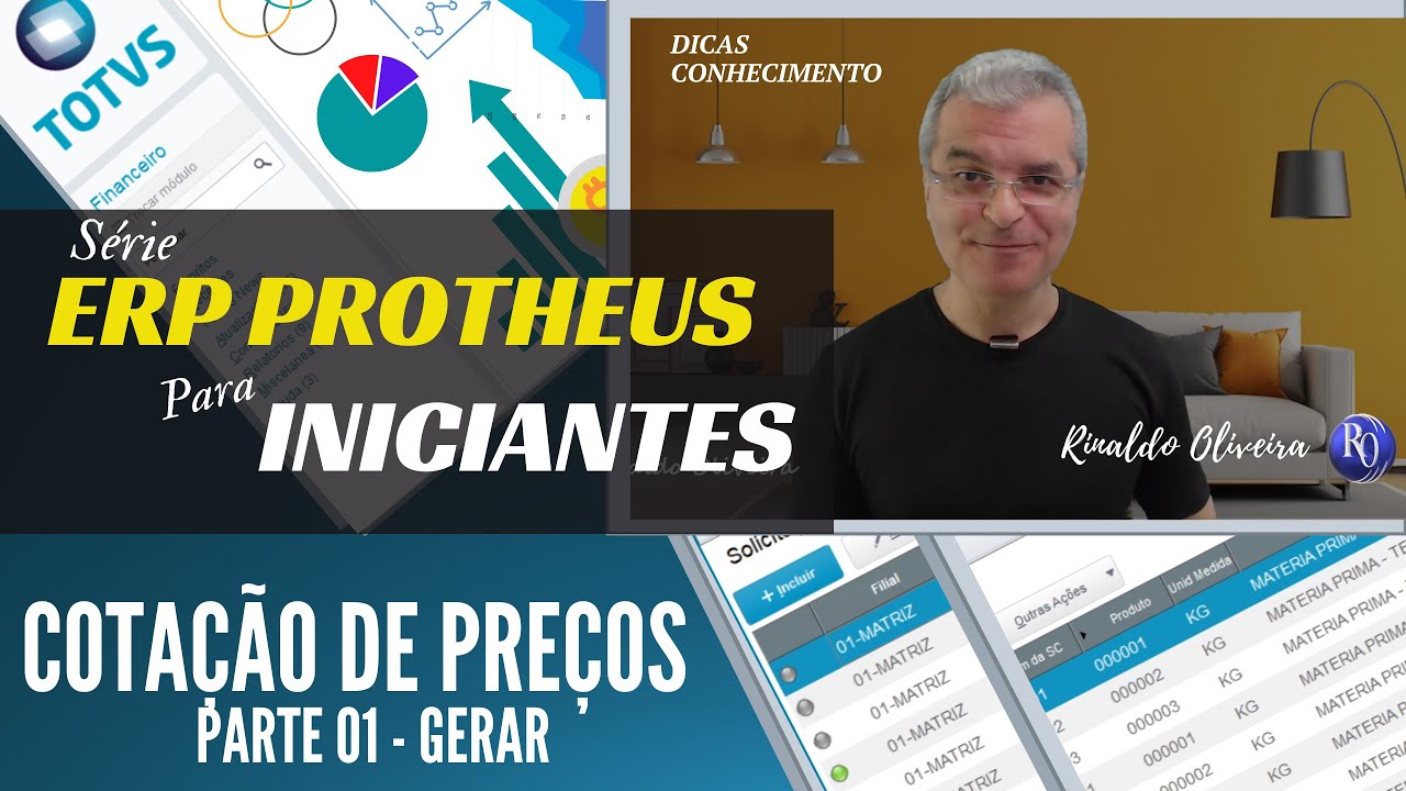 ERP Protheus | Cotação de Preços - Gerar