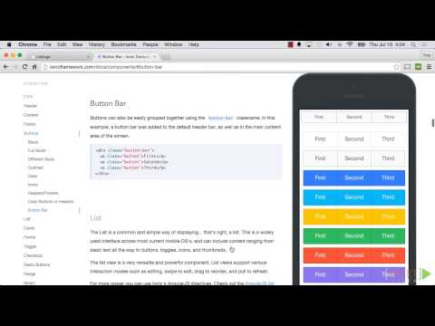 Beginning Ionic Hybrid Application Development CSS and JavaScript Components | packtpub com