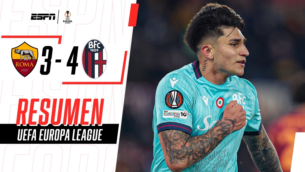 GOLAZO DE SANTI CASTRO PARA QUE BOLOGNA GANE LA MEJOR SERIE DEL 2026 | Roma 3-4 Bologna | RESUMEN