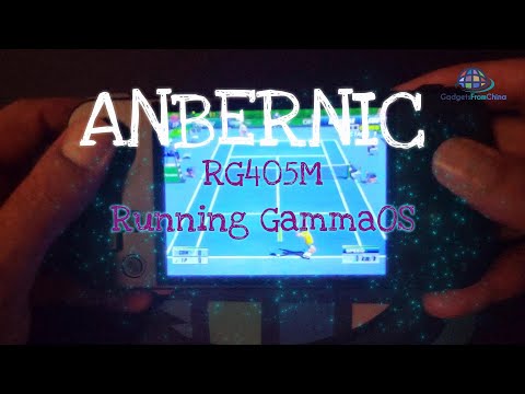 GadgetsFromChina - Anbernic RG405M Retro Gaming Console op GammaOS!