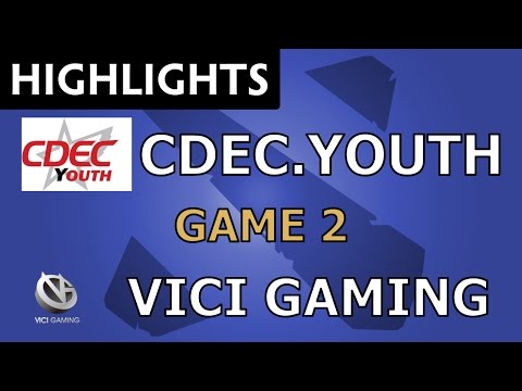 CDEC.Youth vs Vici Gaming [Game 2] Nanyang Championships Season 2 - Dota Highlights