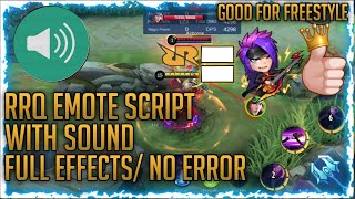 Download lagu VIVA RRQ Emote Script With Sound! | Full Effects | Splash Gaming mp3