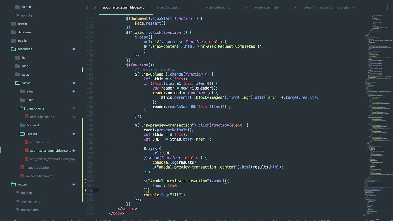 [Seri] - Website đồng hồ - Chi tiết đơn hàng ajax phần 1 - Admin