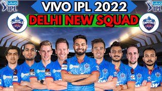IPL 2022 | Delhi Capitals New Squad | DC Players List IPL 2022 | DC Team 2022 | DC Probable Squad